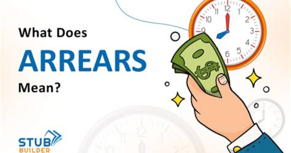 Arrears - How to Discuss