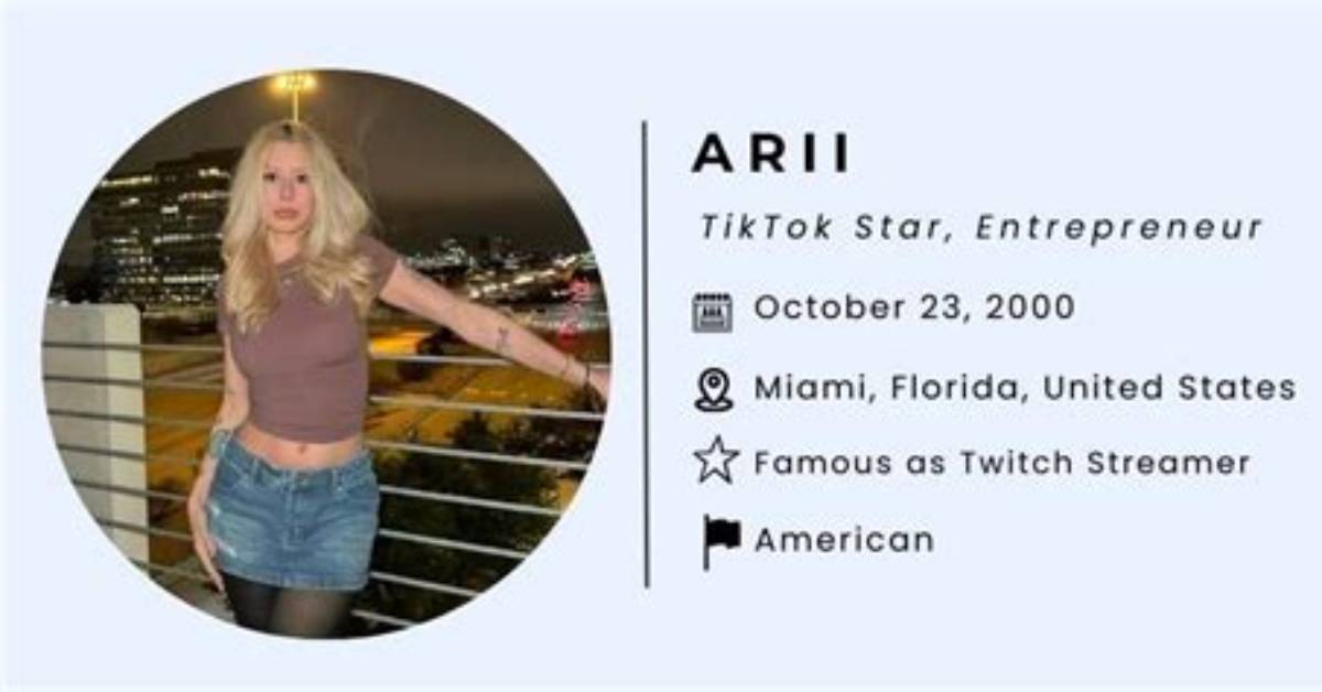 Arri. Arii Net Worth