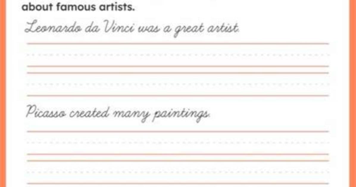 Artists Who Sing in Cursive