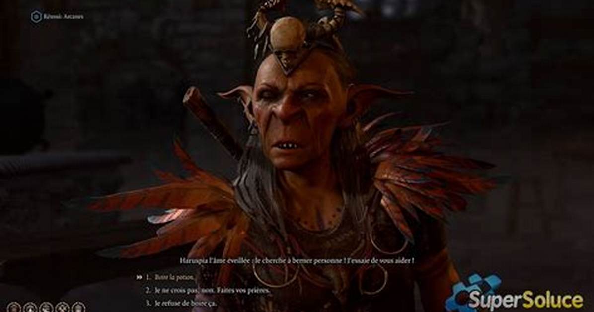 Ask the Goblin Priestess for Help, Baldur's Gate 3 Quest