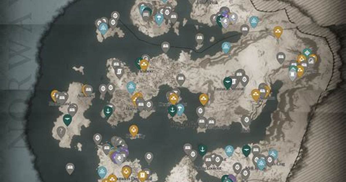 Assassin's Creed Valhalla Maps & Walkthrough