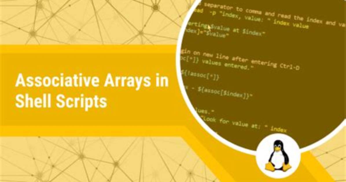 Associative Arrays in Shell Scripts
