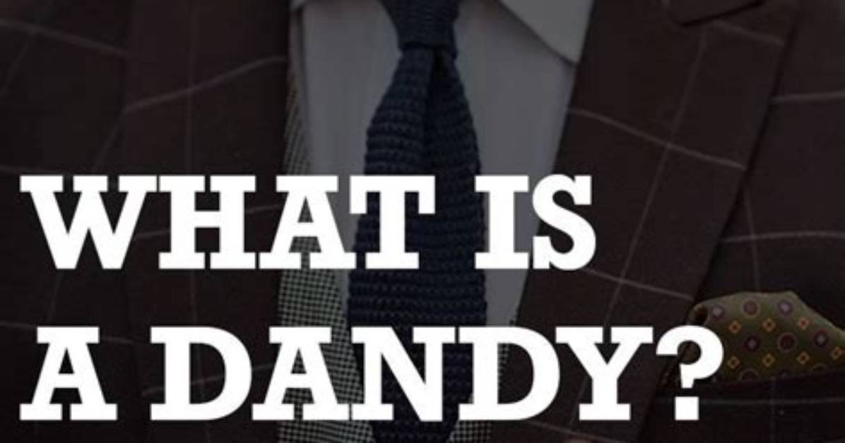At Does Dandy Mean?