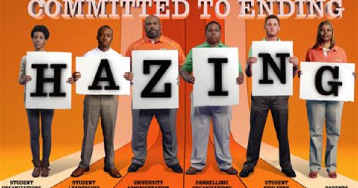 At Does Hazing Mean?