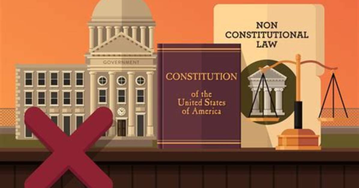 At Does Unconstitutional Mean?