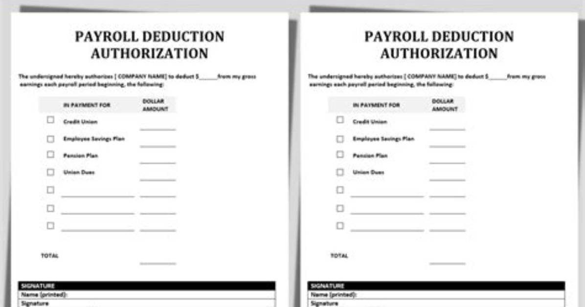 At Is Payroll Deduction?