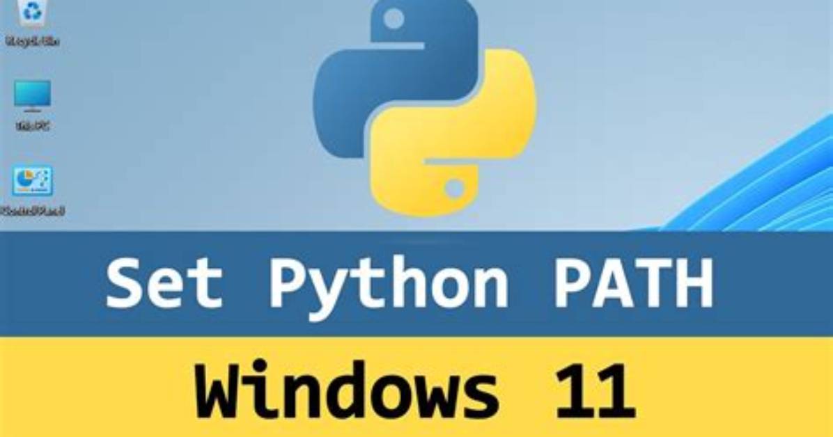 At Python to Path?