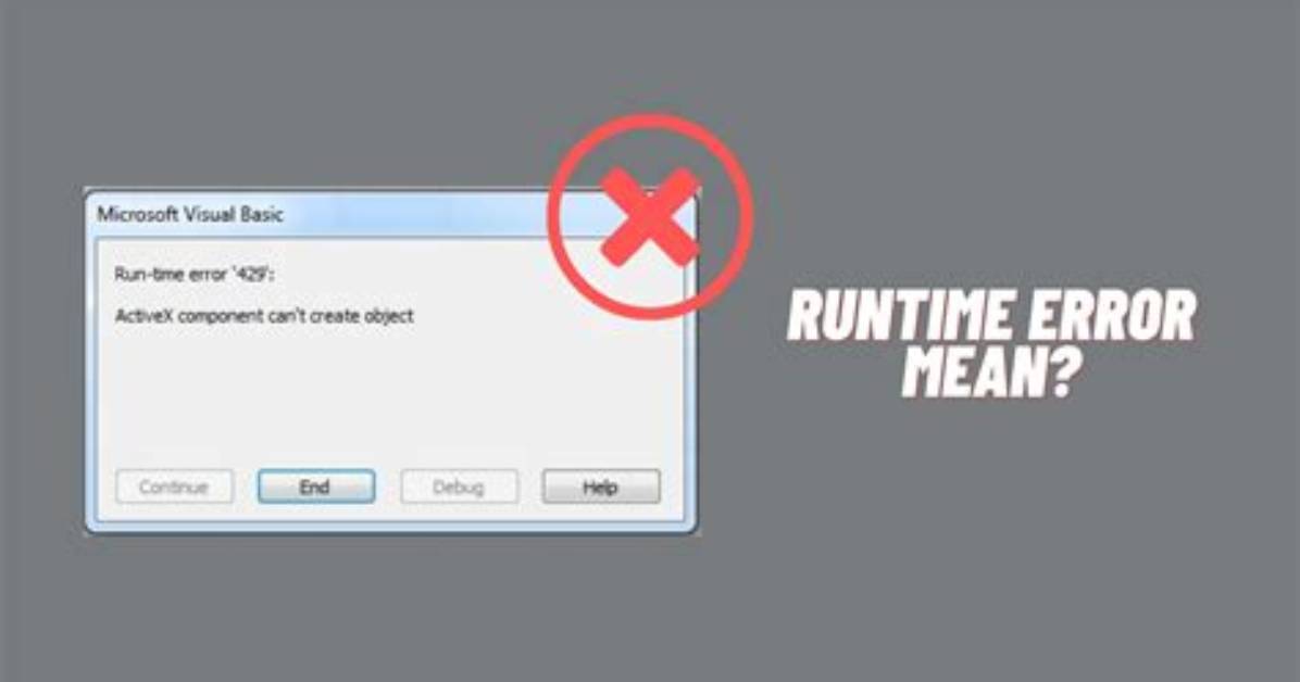 At Runtime Error Is Recoverable?