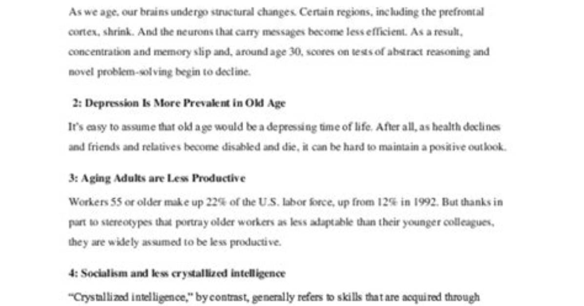 At What Age Does Creativity Decline?