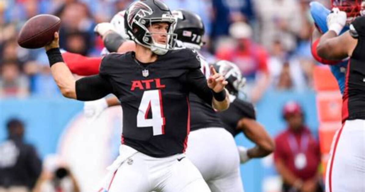Atlanta Falcons Starting Qb Taylor Heinicke over Desmond Ridder