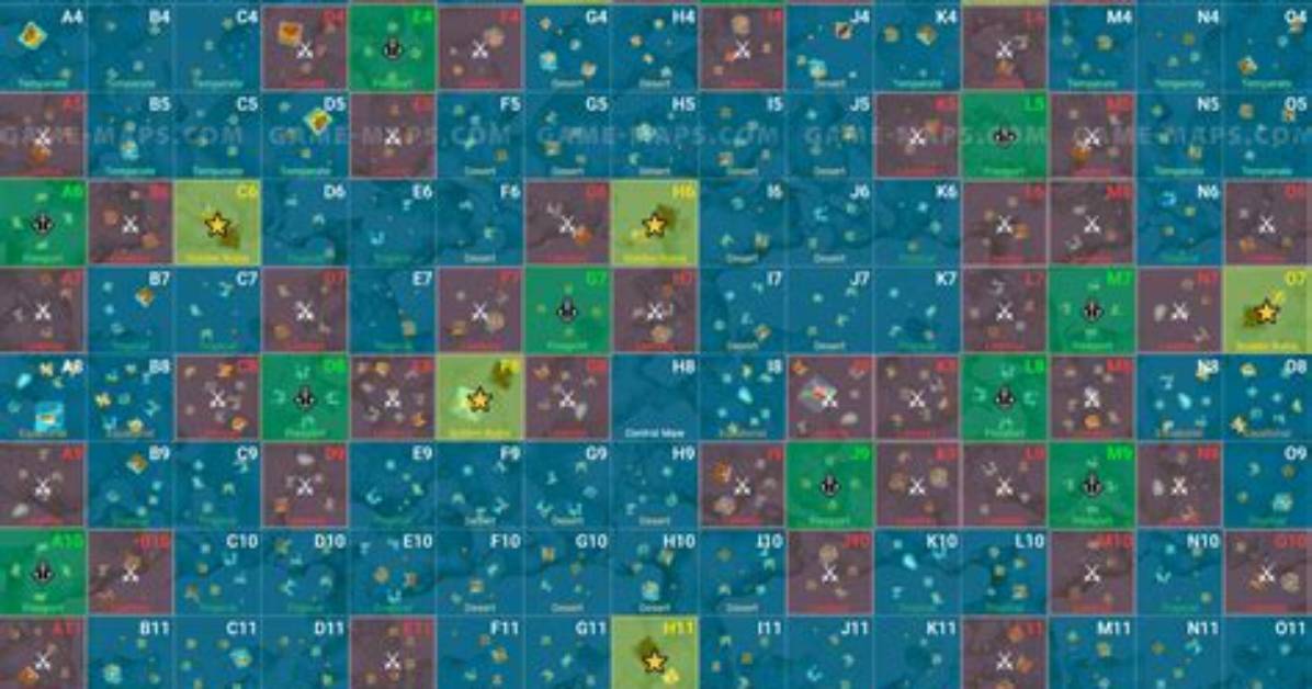 Atlas Mmo Game Map V.207.8 - Full World Map