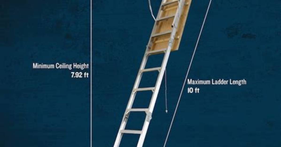 Attic Ladder Opening Size