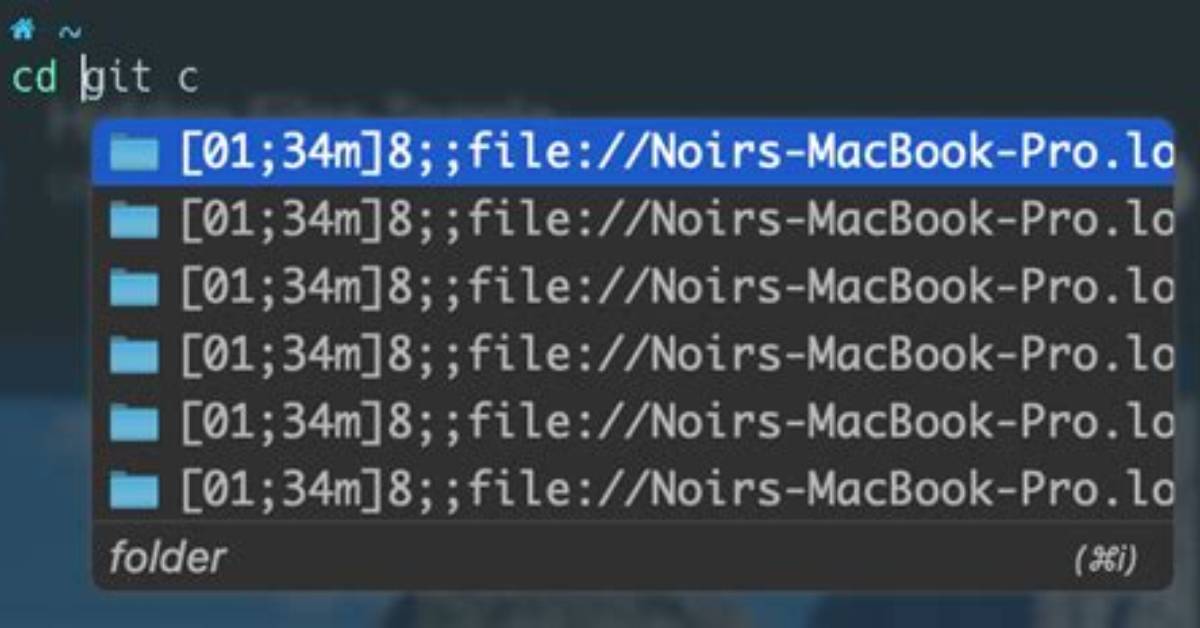 Autocomplete of File Path Does Not Work After "Vim" in Terminal