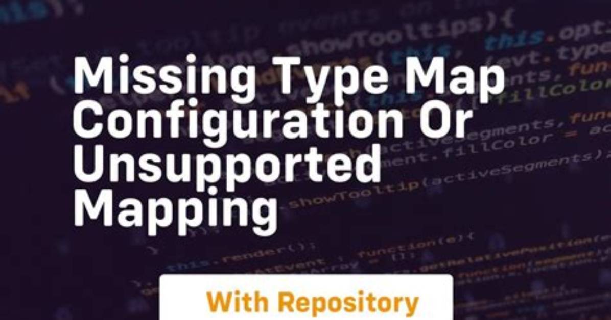 Automapper Missing Type Map Configuration or Unsupported Mapping - Error