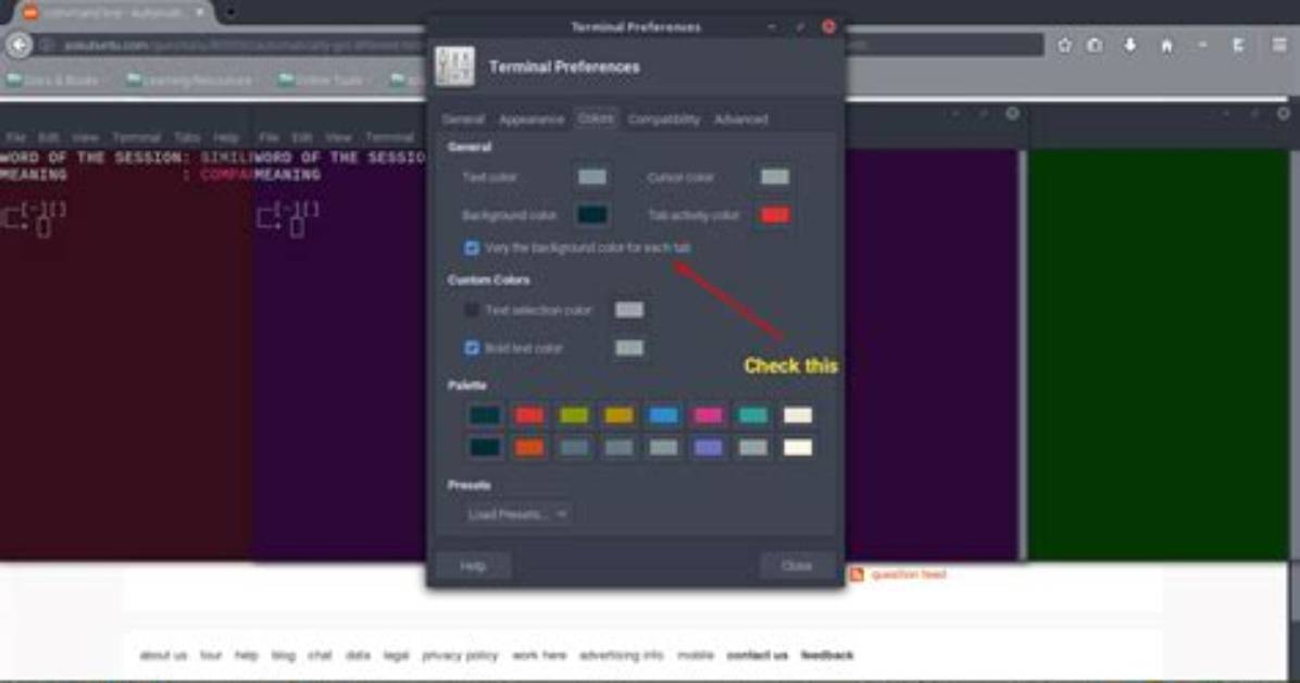 Automatically Get Different Terminal Colors Each Time I Open Terminal