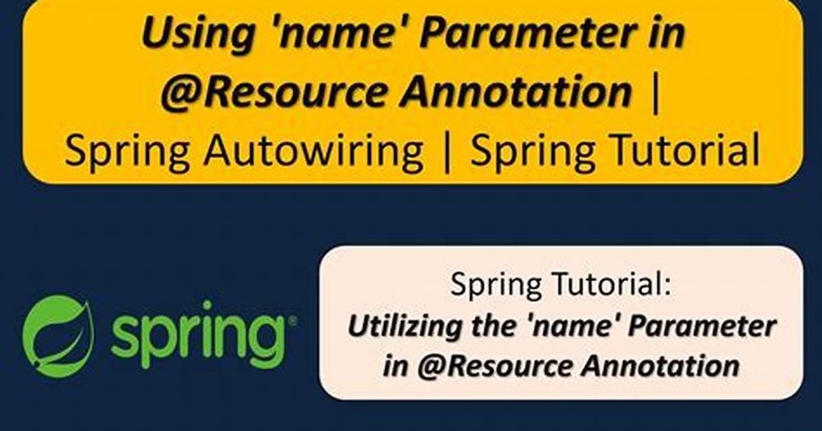 Autowiring Spring Bean by Name Using Annotation