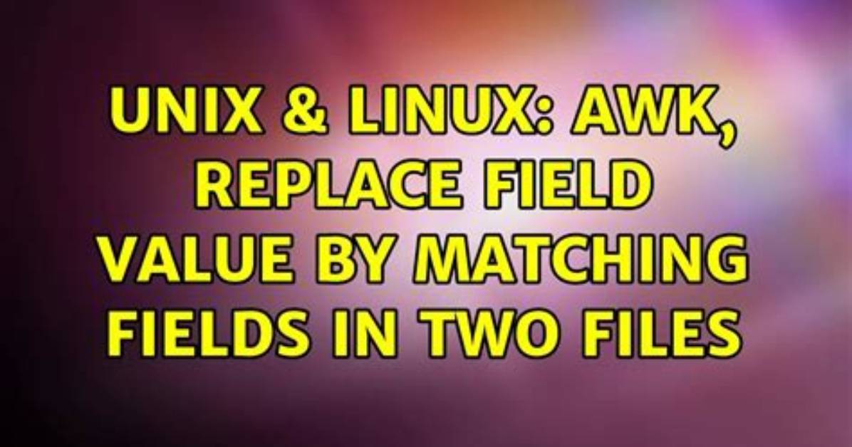 Awk to Replace a Field Using If Condition