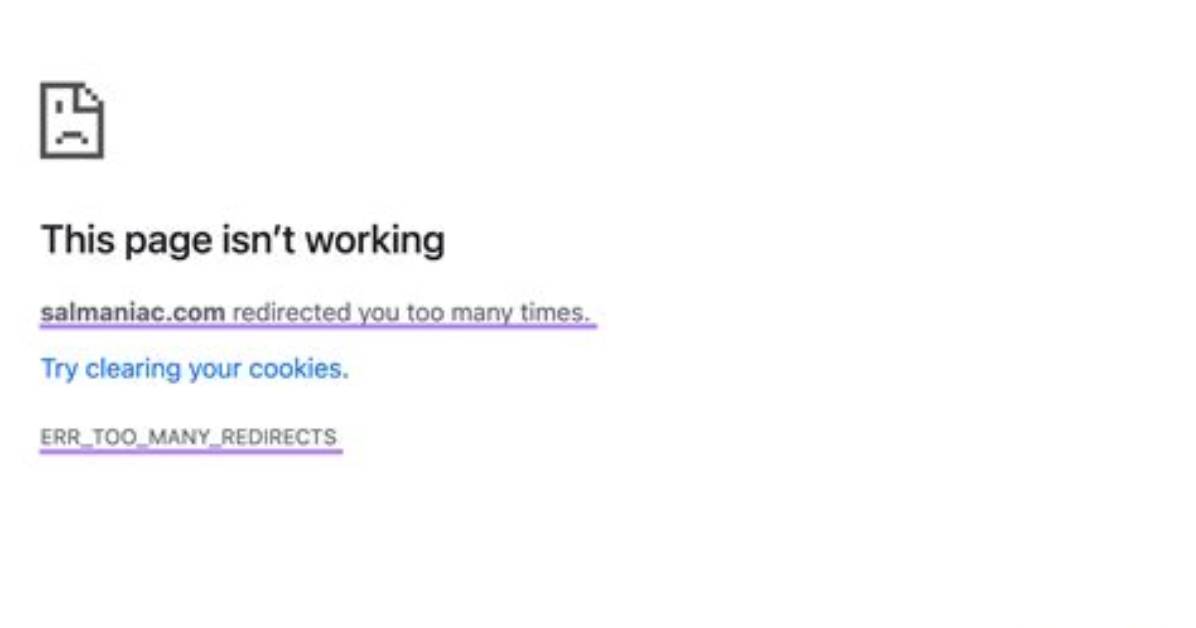 Aws Load Balancer Err_Too_Many_Redirects