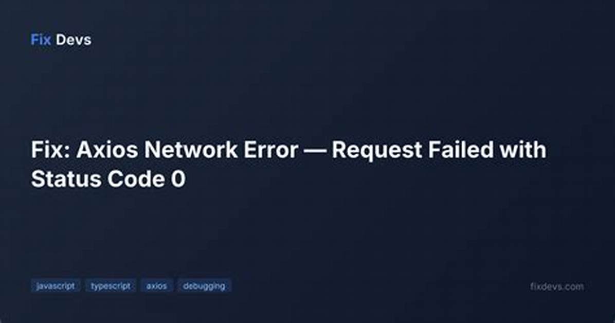 Axios Catch Error Request Failed with Status Code 404