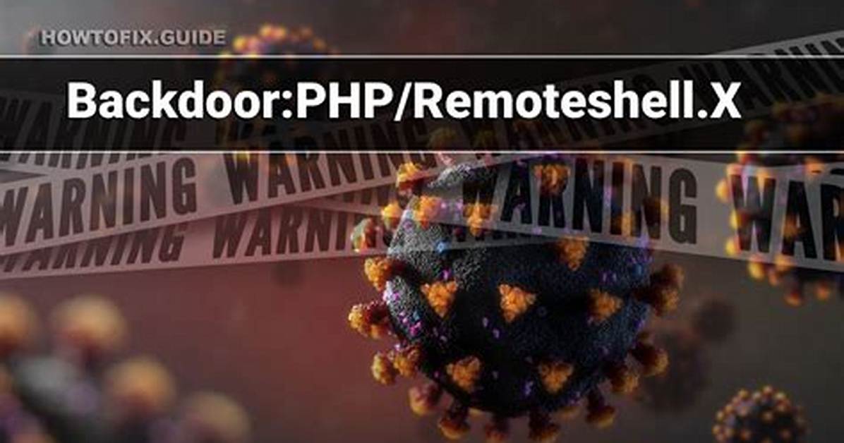 Backdoor: Php/Yorcirekrikseng. E — Virus Removal Guide