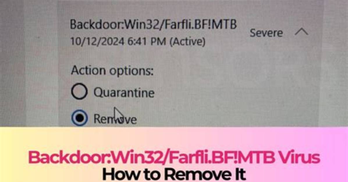 Backdoor: Win32/Dridex. Sf! Mtb