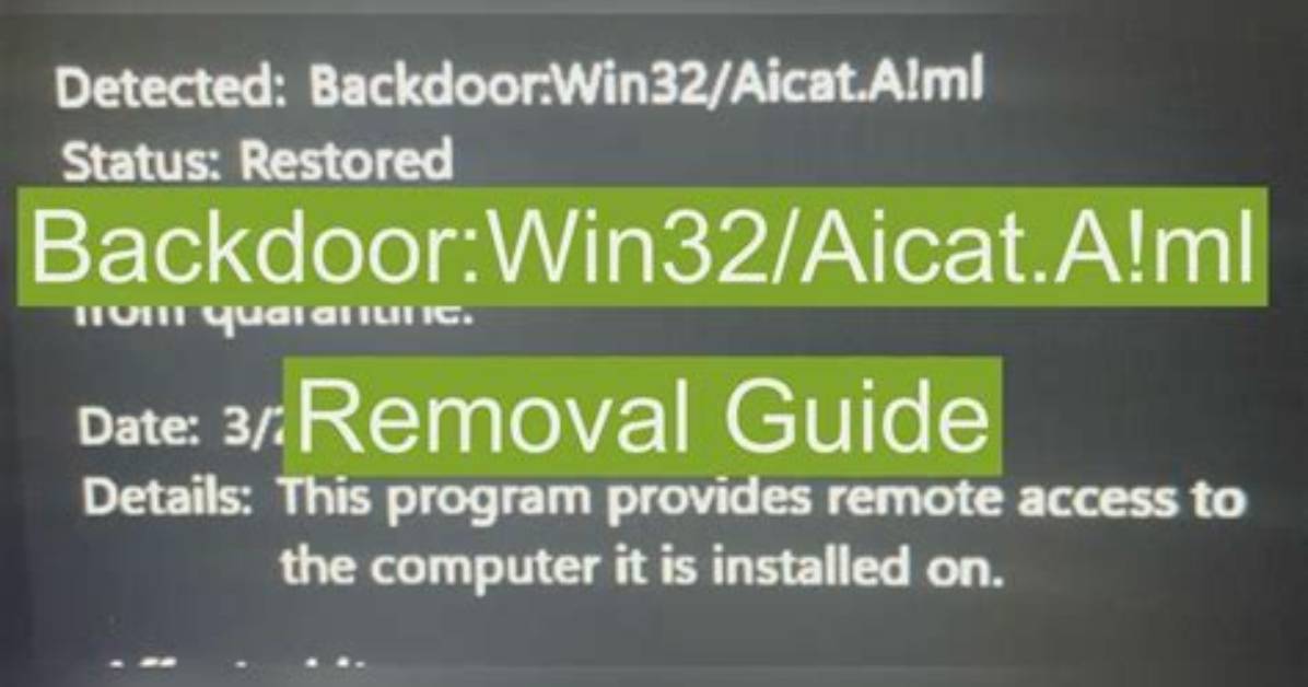 Backdoor: Win32/Hackdef