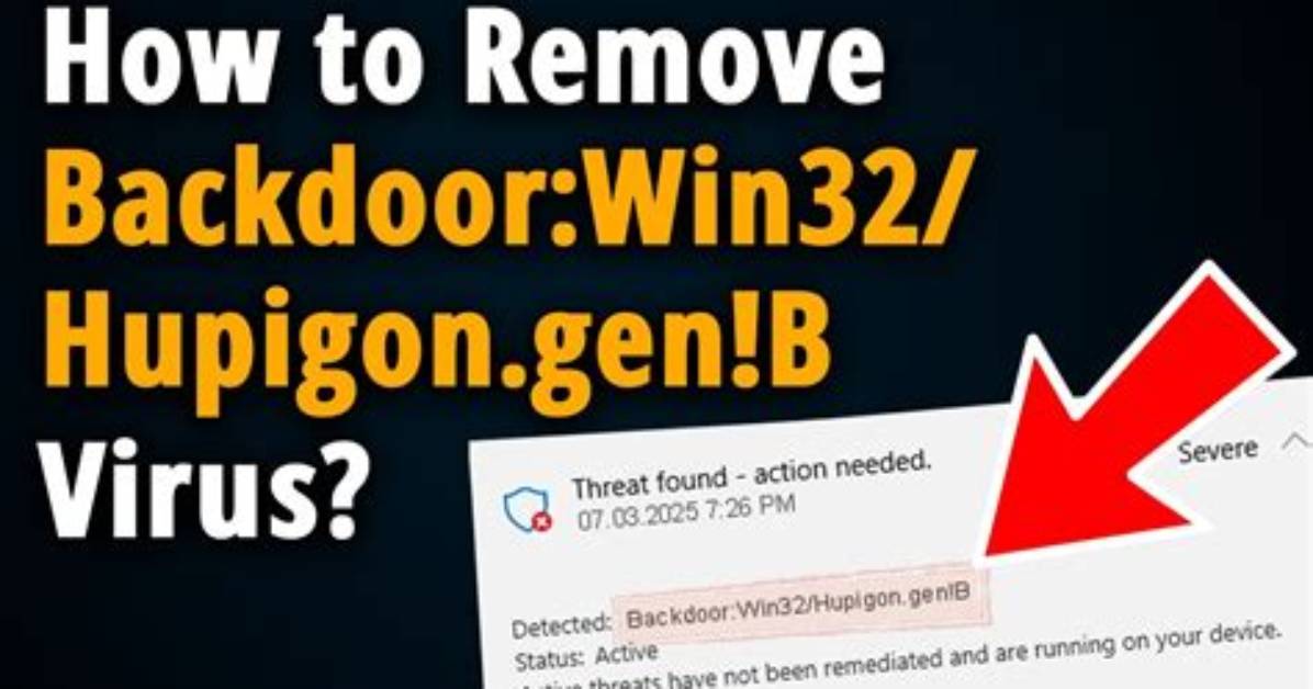 Backdoor: Win32/Hupigon