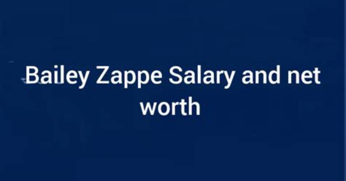 Bailey Zappe Salary & Contract