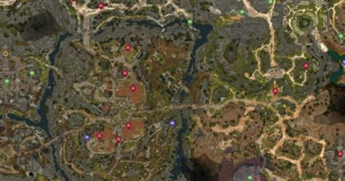 Baldur's Gate 3 Map