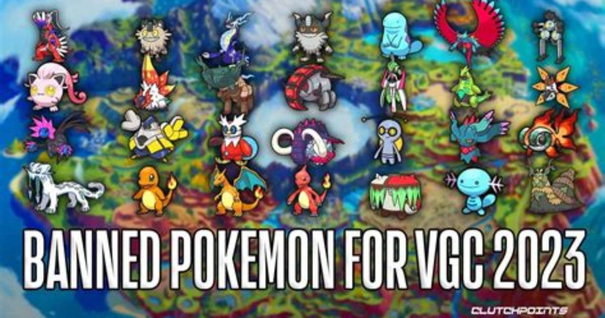 Banned Pokemon for Vgc 2023