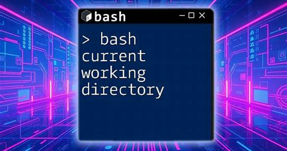 Bash: Get Current Working Directory Name, but Not Full Path