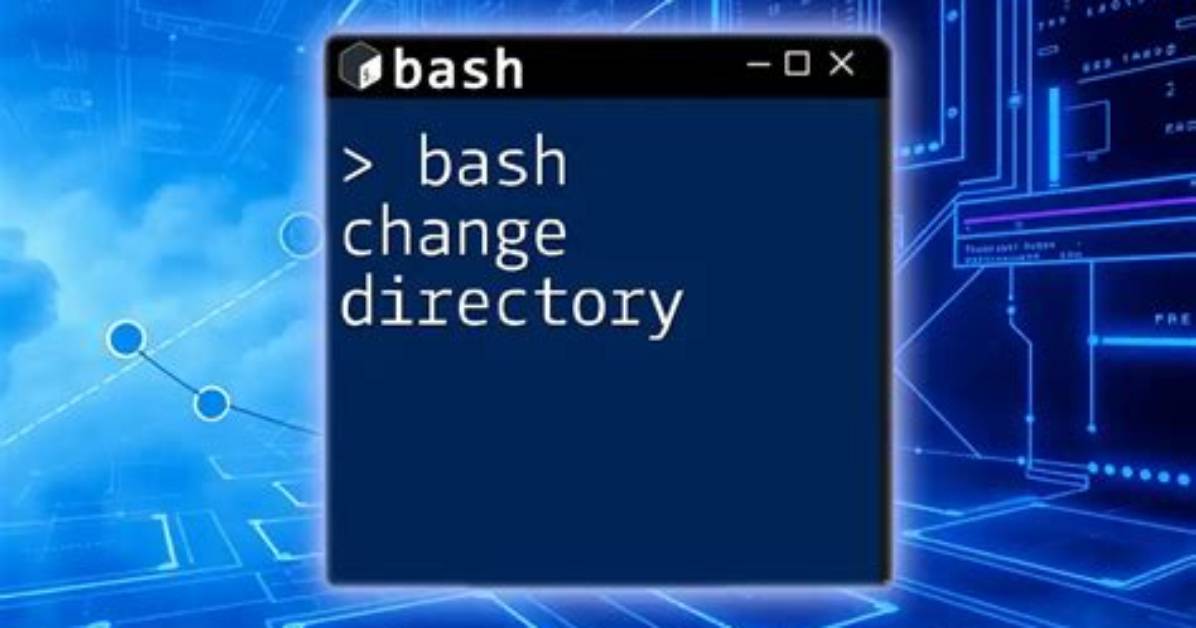 Bash Script Change Directory Returns No Such File or Directory