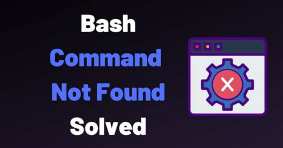 Bash Sh - Command Not Found [Duplicate]