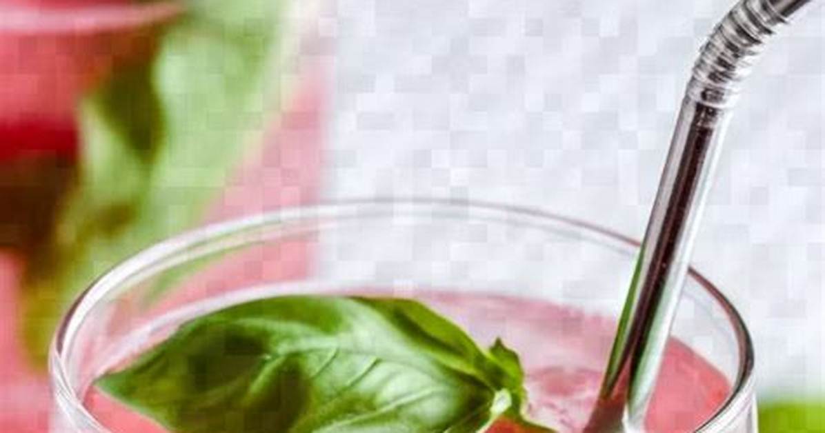 Basil-Raspberry Lemonade