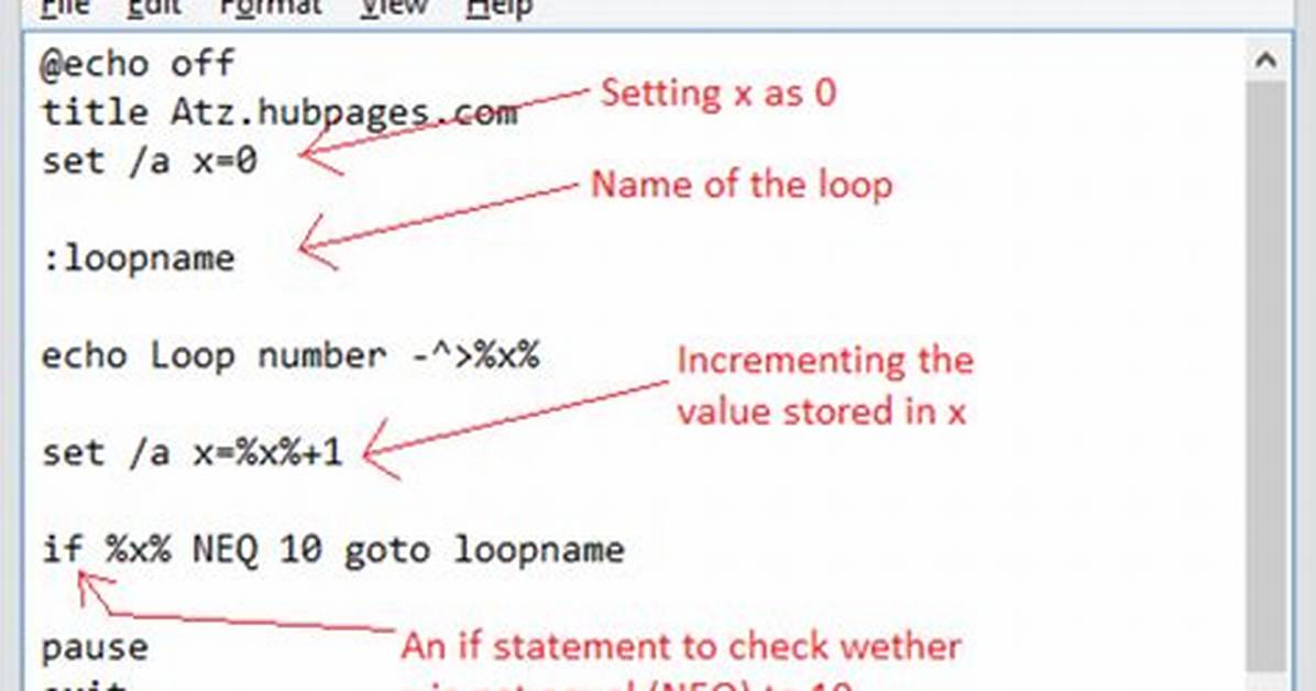 Batch Script for Loop and If Statement Not Interacting Properly