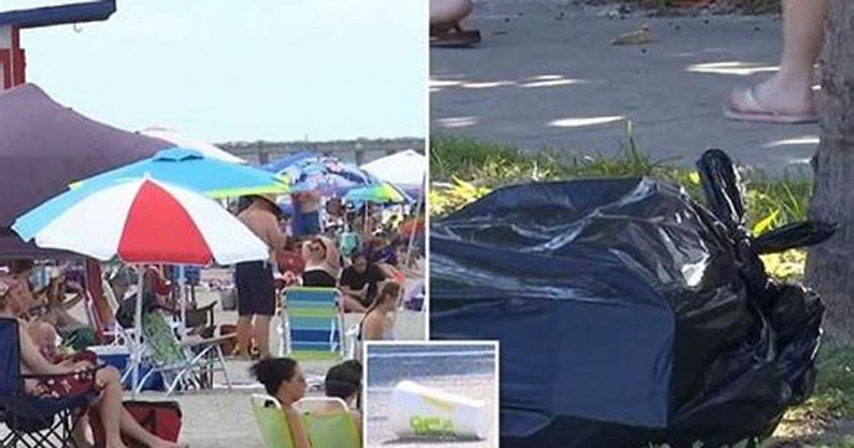 Beachgoers Left Behind 13,000 Pounds of Trash on Cocoa Beach After It Reopened