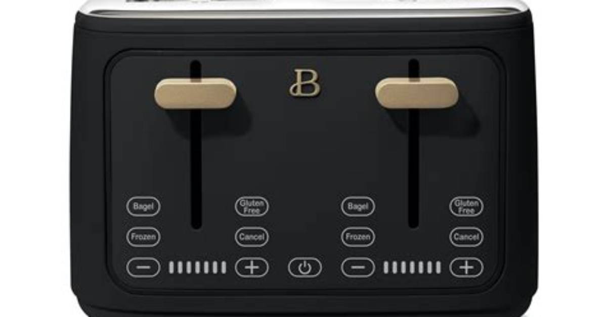 Beautiful 4-Slice Toaster with Touch-Activated Display Review