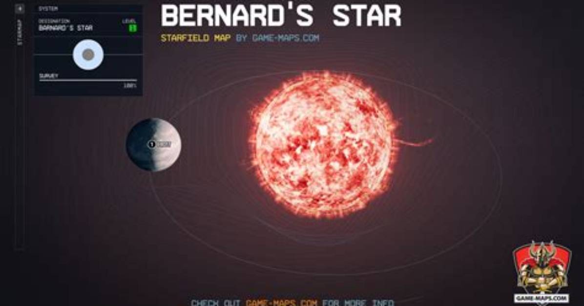 Bernard's Star System in Starfield