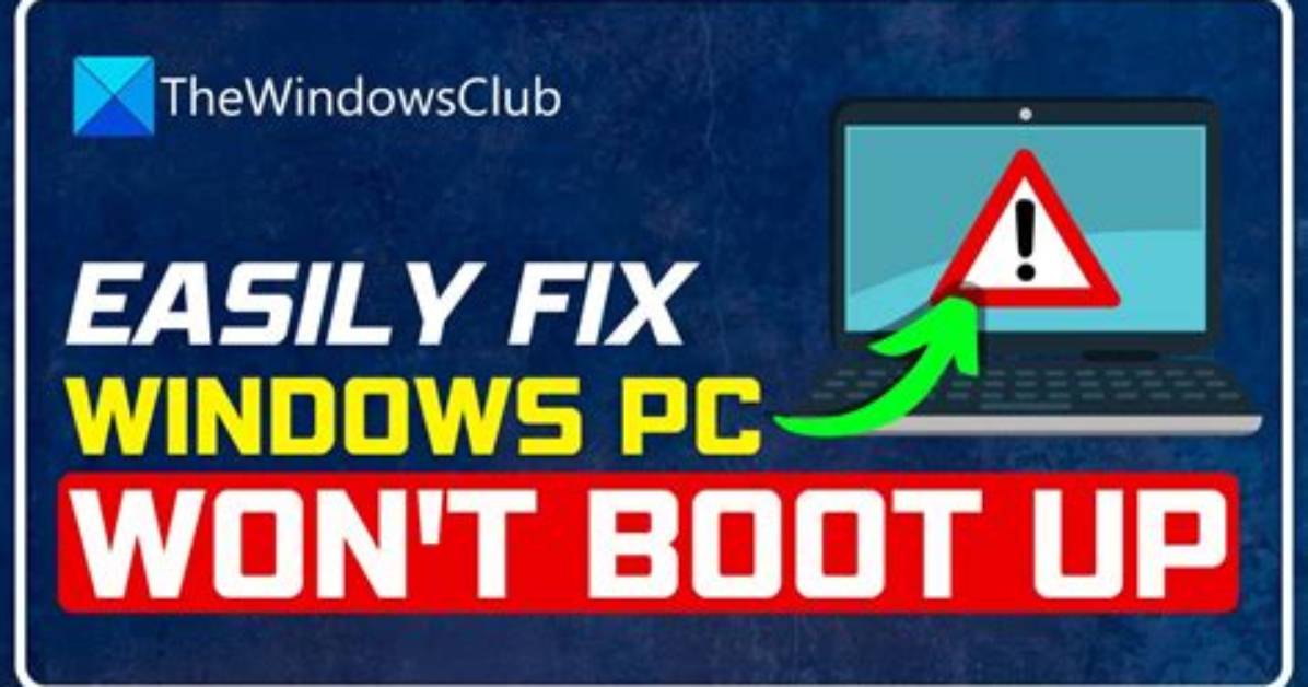 Best Answer: Can Not Boot up Windows 10?