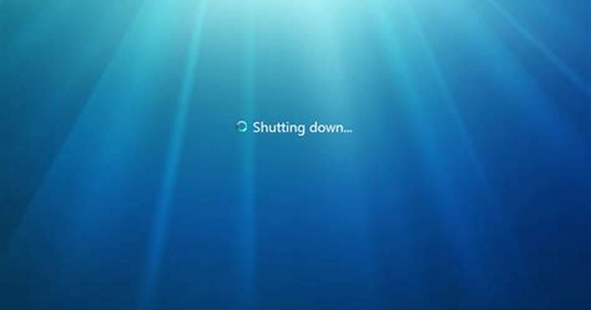 Best Answer: Can Not Shutdown Windows 7?