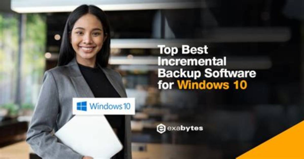 Best Answer: Does Windows 10 Do Incremental Backups?