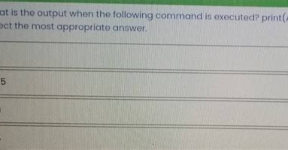 Best Answer: How a Command Is Executed in Linux?