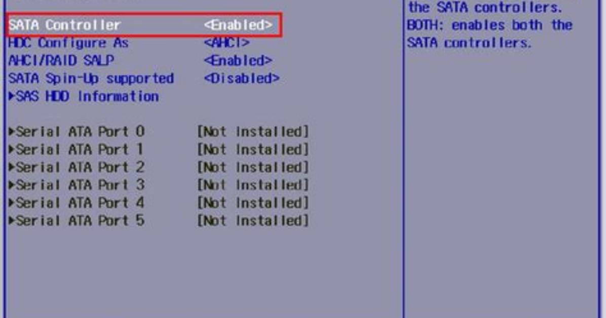 Best Answer: How Do I Enable Sata Controller in Bios?