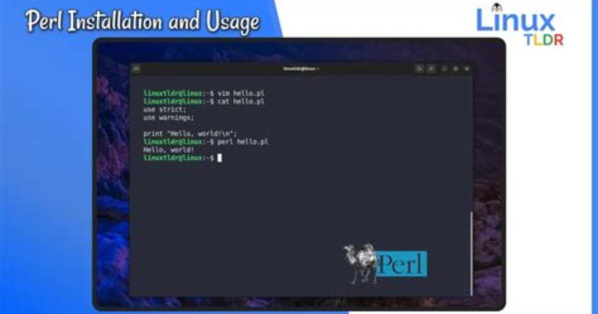 Best Answer: How Do I Install Perl Modules in Linux?