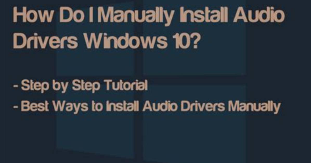 Best Answer: How Do I Manually Install Usb Drivers on Windows 7?