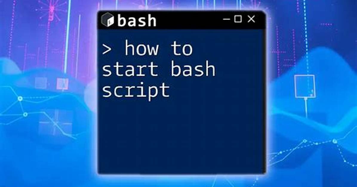 Best Answer: How Do I Start Bash on Ubuntu?