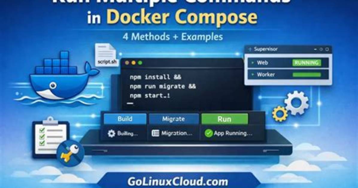 Best Answer: How Run Multiple Commands in Linux Script?