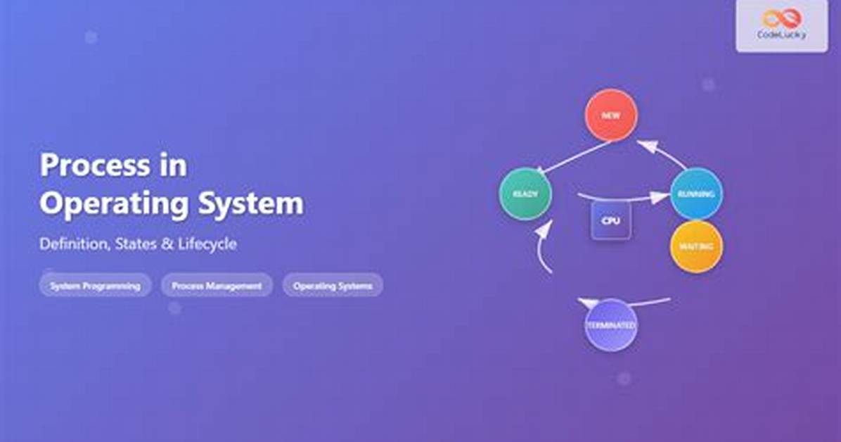 Best Answer: Is Operating System a Process?