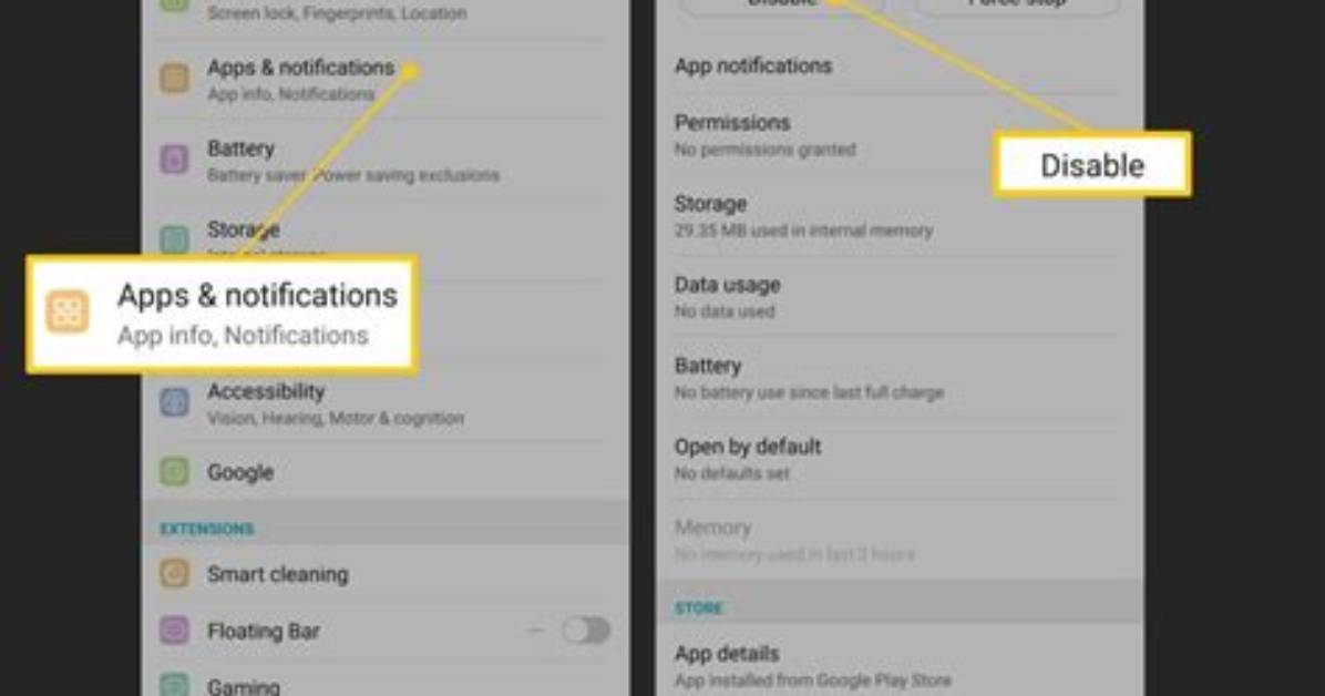 Best Answer: What Apps Can You Disable on Android?