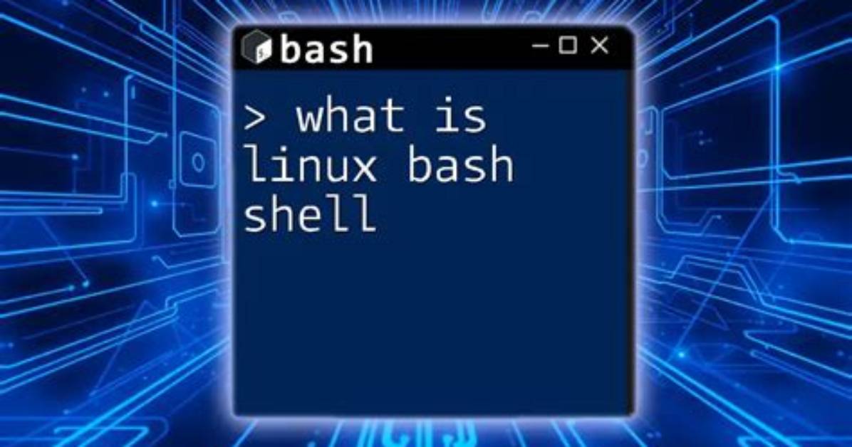 Best Answer: What Does Bash Do Linux?